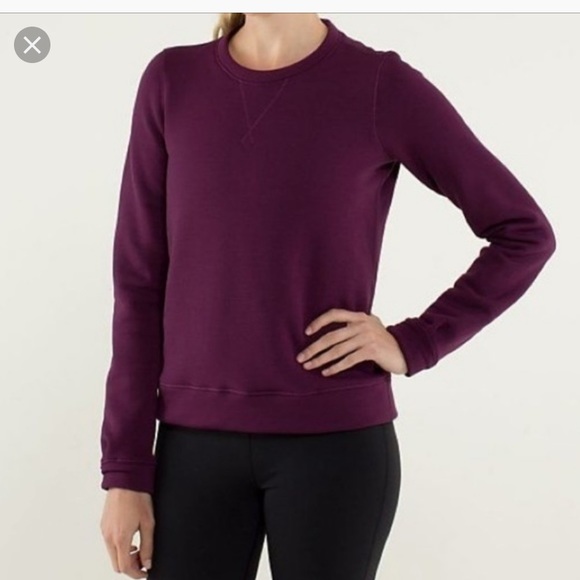 lululemon athletica Sweaters - Purple Lululemon Crew Neck